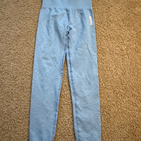 Gymshark Pants - Gymshark Light Blue Leggings